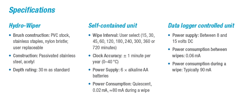 한국해양기상기술의 제품설명서